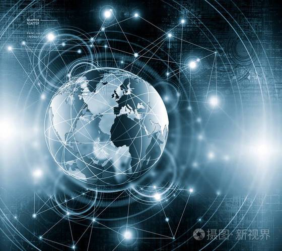 最佳的互联网概念的全球业务技术背景符号wifi互联网电视手机和卫星
